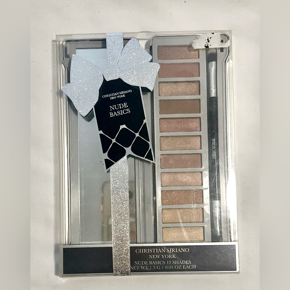 Christian Siriano Nude Basics 12 Shades Eyeshadow Palette